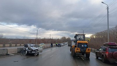 Водитель Toyota погибла в массовом ДТП в Челябинске
