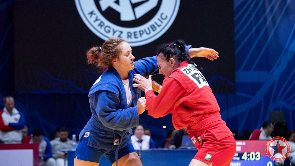 Челябинская самбистка Таисия Киреева взяла золото на чемпионате мира в Бишкеке