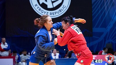 Челябинская самбистка Таисия Киреева взяла золото на чемпионате мира в Бишкеке