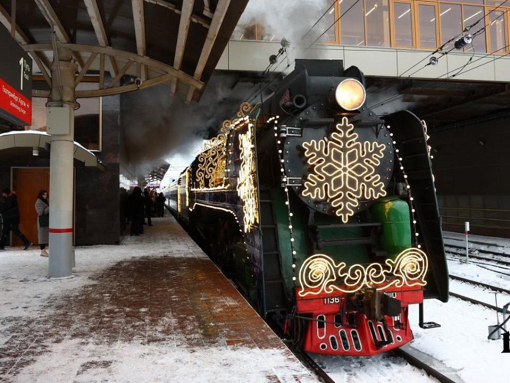 Поезд Деда Мороза прибудет в Челябинск 13 декабря