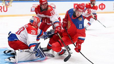 Челябинские хоккеисты помогли сборной России выиграть Кубок Будущего