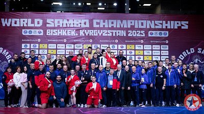 Российские самбисты одержали уверенную победу по итогам чемпионата мира