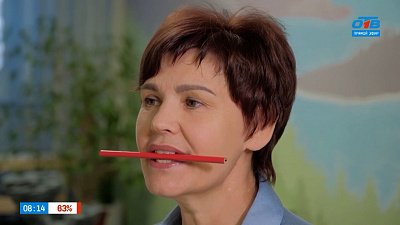 Упражнения с карандашом в рубрике «Техника речи»