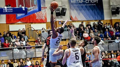 Баскетбольный клуб «ЧБК» второй раз в сезоне победил чемпиона Суперлиги