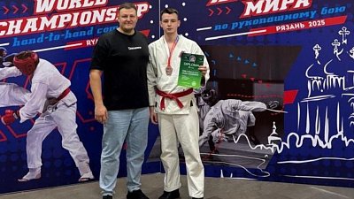 Челябинский спортсмен завоевал бронзу чемпионата мира по рукопашному бою