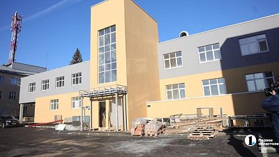 В Миасском продолжается строительство современной поликлиники
