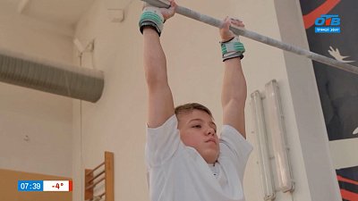 Познакомимся с Семеном Калистратовым в сюжете «Гимнаст с золотой медалью»