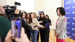 Будущие медийщики приняли эстафету добра