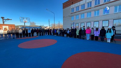 В школе № 14 Миасса появился новый спортивный комплекс