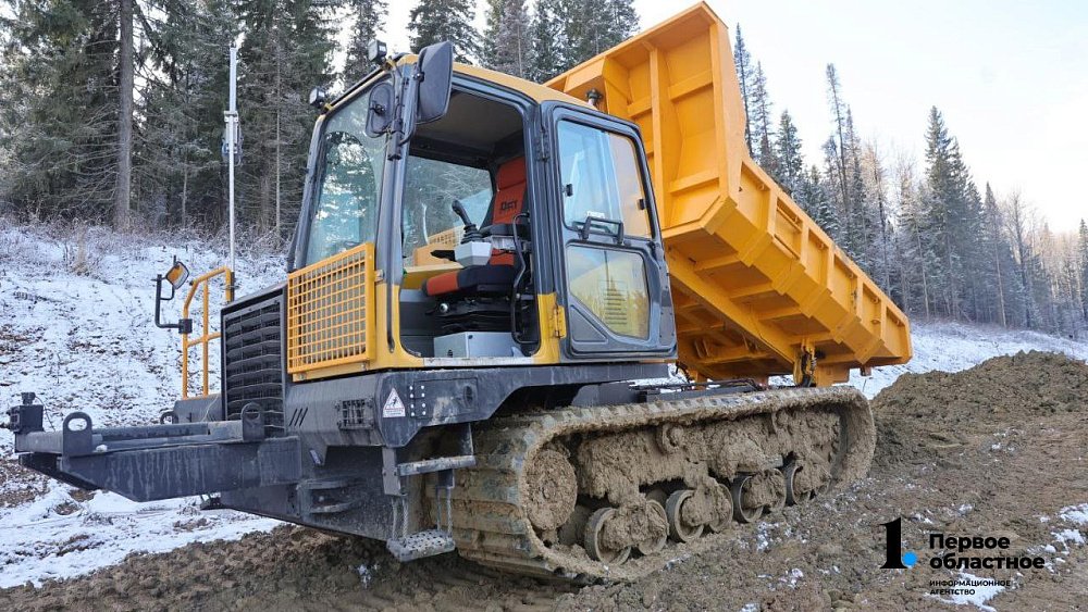 В Челябинской области впервые в России применили беспилотную технику для строительства дорог