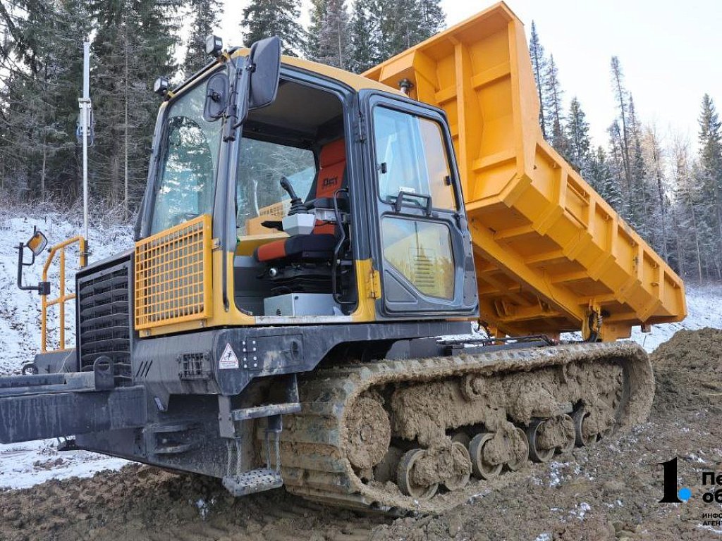 В Челябинской области впервые в России применили беспилотную технику для строительства дорог