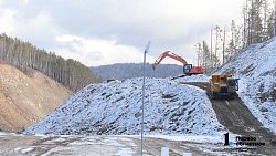 В Челябинской области впервые в России применили беспилотную технику для строительства дорог