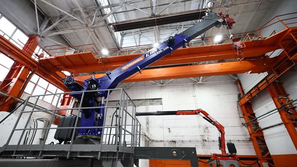 На Челябинском механическом заводе открыли новый цех по выпуску спецтехники
