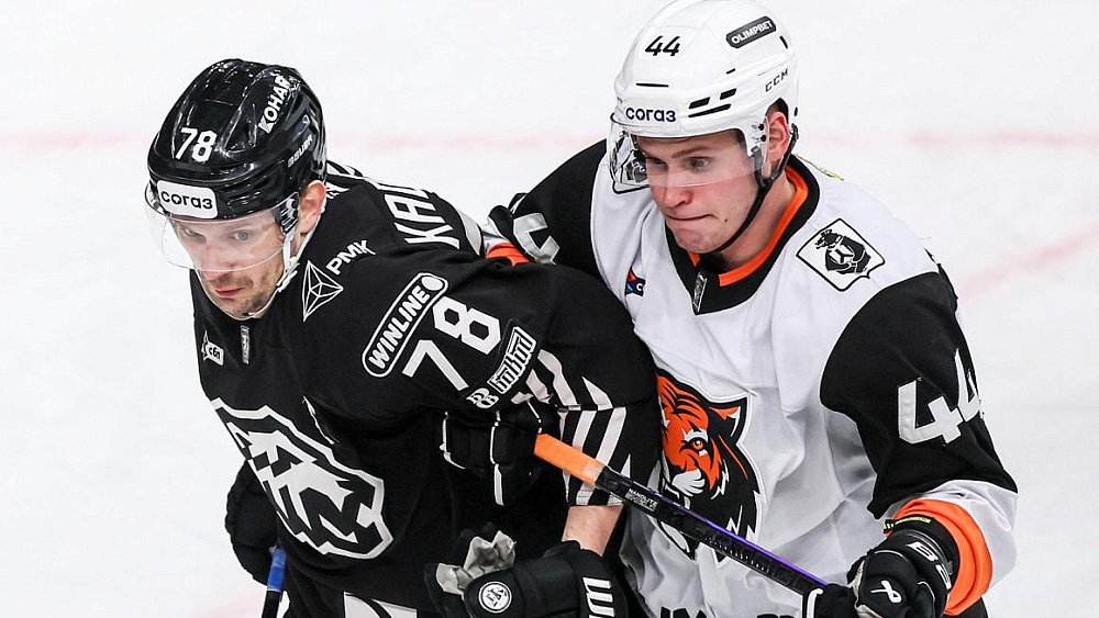 ХК «Трактор» уступил «Амуру» и потерпел четвертое поражение подряд в КХЛ