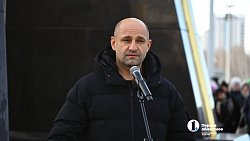 В Челябинске открыли 17‑метровый памятник Собору Архистратига Михаила