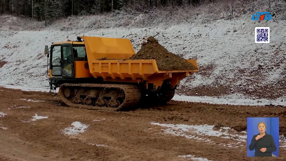 Беспилотную дорожную технику впервые запустили на реальной стройке в Симе