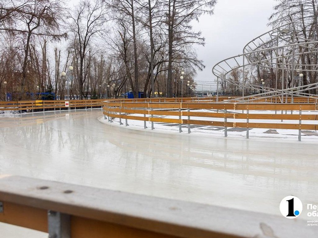 Каток в челябинском парке Терешковой закрыли из‑за непогоды