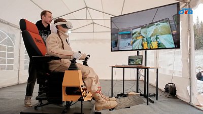 В Челябинской области прошли испытания беспилотной дорожной техники