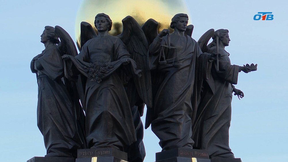 Как возводили памятник Архистратига Михаила в Челябинске