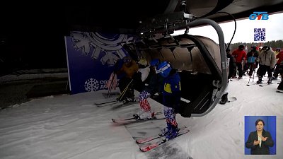 На горнолыжном курорте в Миассе запустили кресельный подъемник