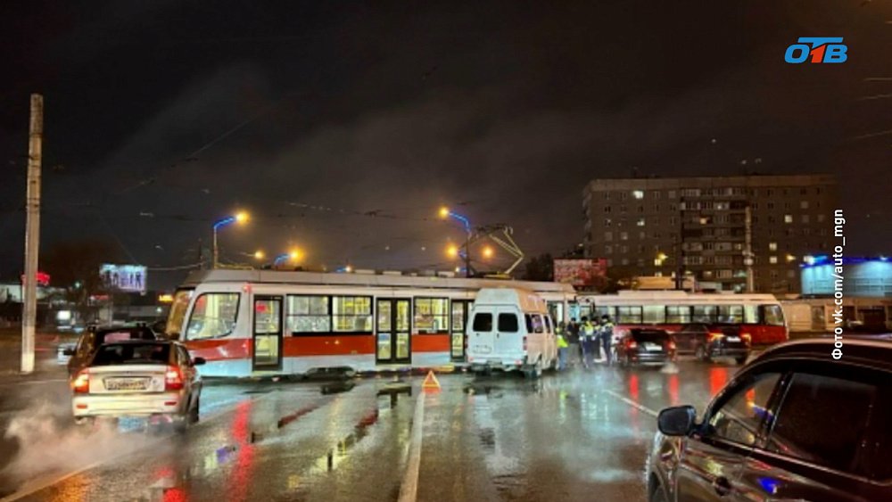 В Магнитогорске произошла массовая авария