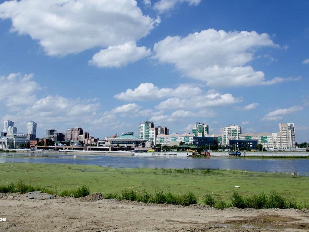 В Челябинске благоустроят еще один участок берега реки Миасс