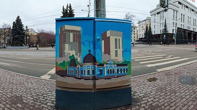 Шесть арт‑шкафов украсили улицы Челябинска