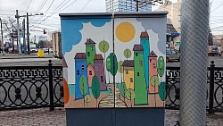 Шесть арт‑шкафов украсили улицы Челябинска