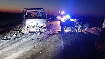 Водитель Datsun погиб в лобовом ДТП с грузовиком в Челябинской области