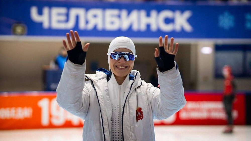 Челябинская конькобежка Мария Гудошникова выиграла Кубок России