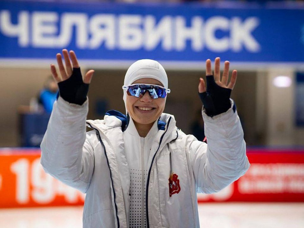 Челябинская конькобежка Мария Гудошникова выиграла Кубок России