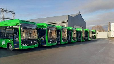 Новые автобусы выходят в Челябинске на маршруты 17а и 95