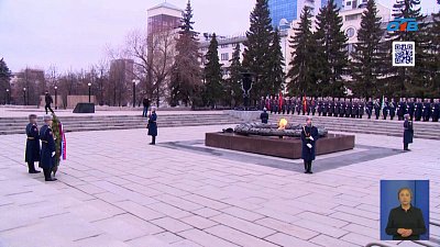 Десятки челябинцев почтили память неизвестных солдат, погибших в сражениях и военных конфликтах