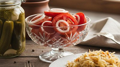 При патологиях ЖКТ важно убрать соленья из рациона