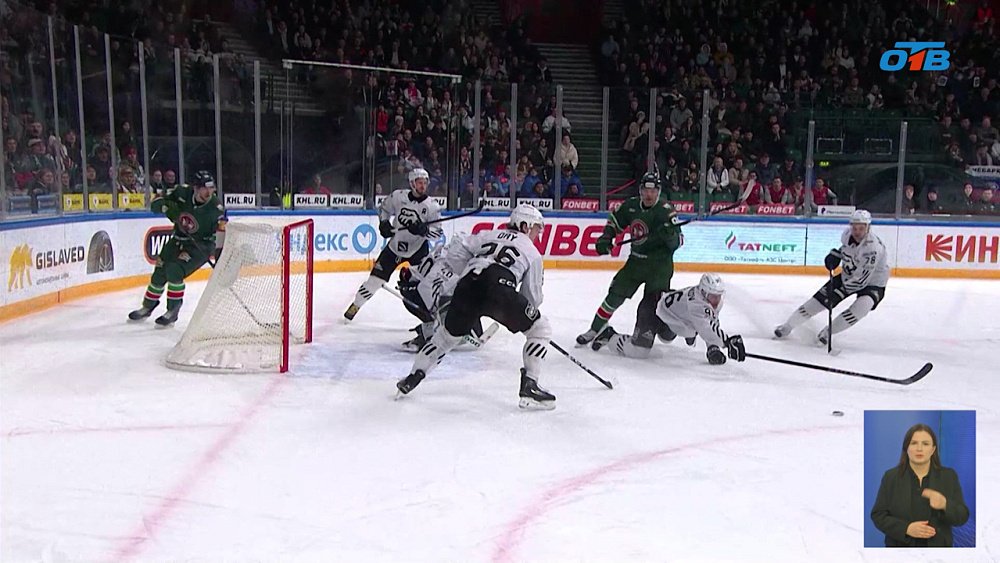 «Трактор» в гостях уступил «Ак Барсу»