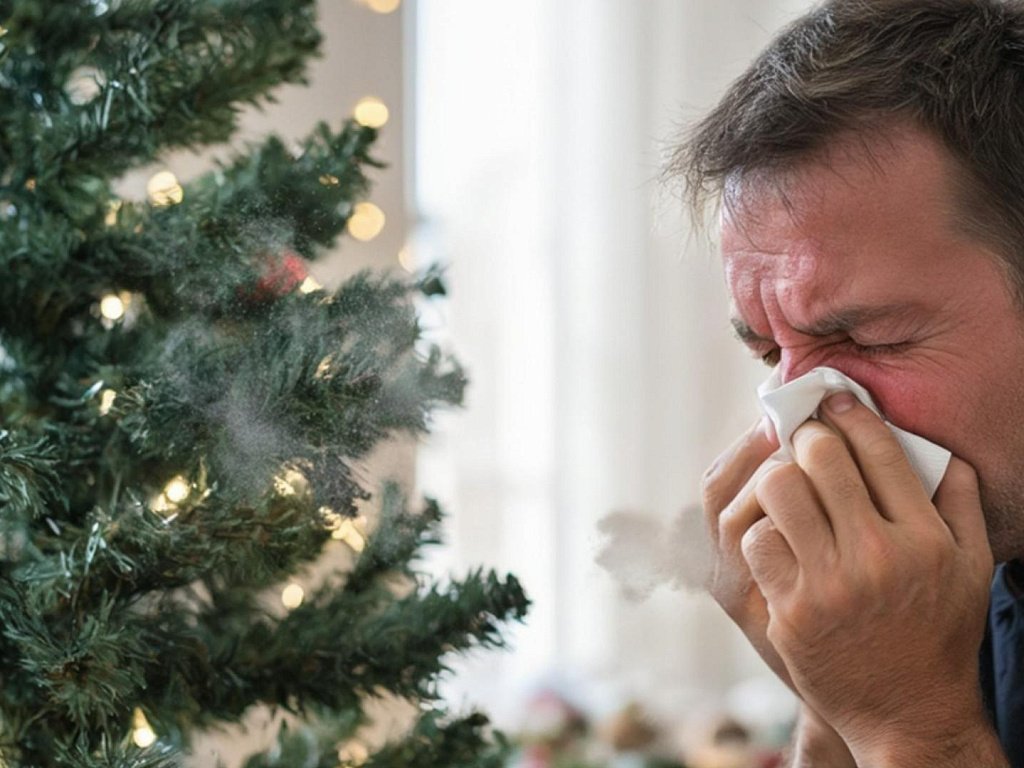 Аллергию на искусственную елку вызывают эти вещества