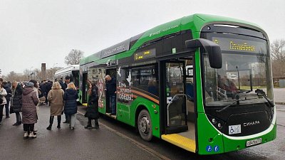 В Сарове стартовал тест‑драйв челябинского электробуса «Синара‑6253»