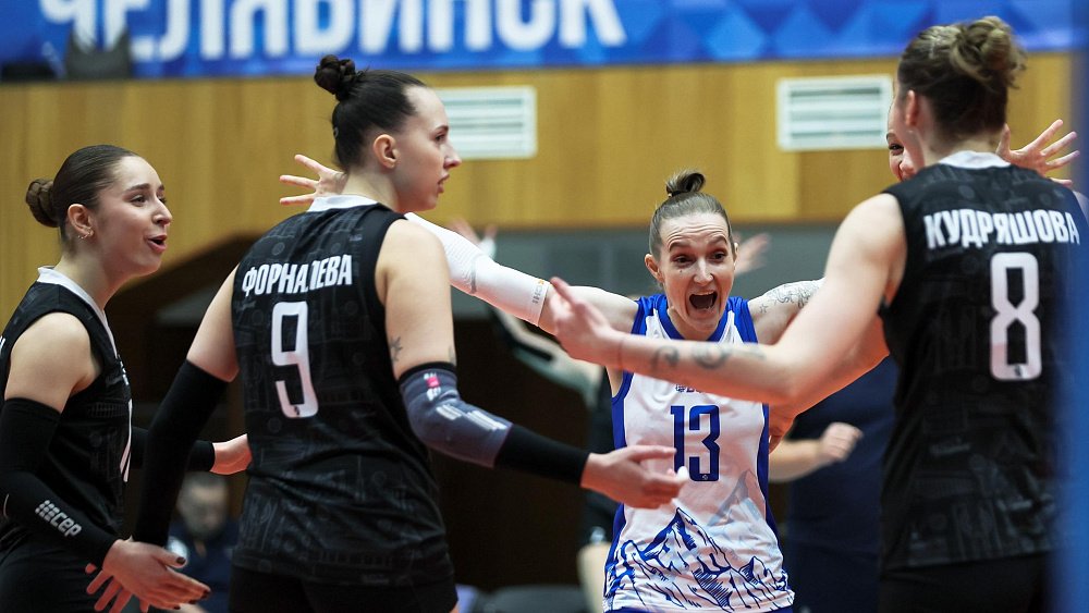 Волейбольный клуб «Динамо-Метар» одержал первую гостевую победу сезона в Суперлиге