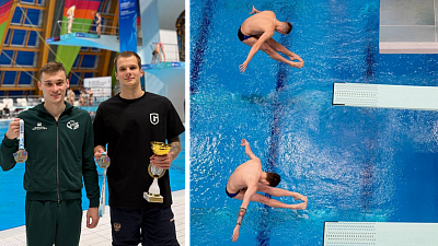Челябинец Григорий Иванов завоевал золото на Суперфинале по прыжкам в воду