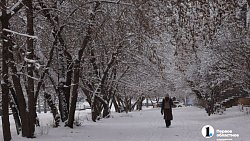 Челябинск наконец в белом