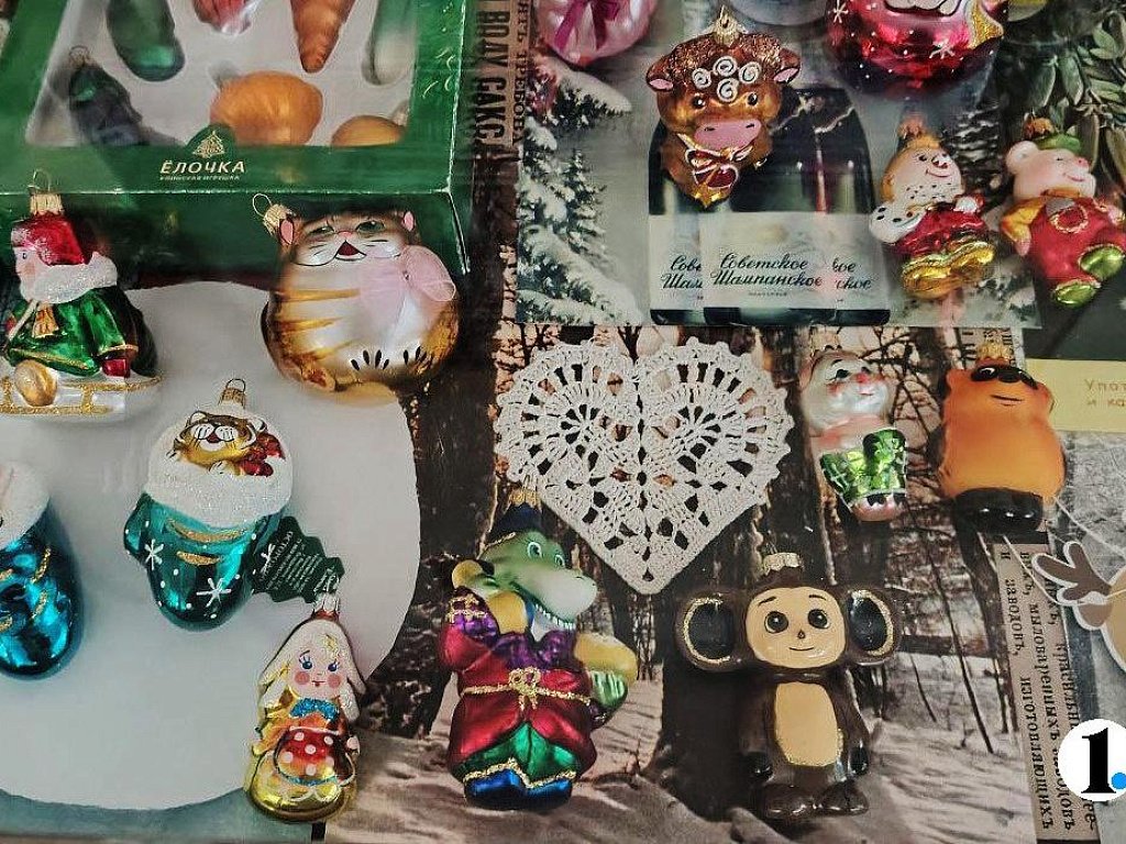 В Челябинске вырос спрос на советские елочные игрушки
