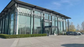 В Челябинске выставили на продажу автоцентр дилера Mercedes