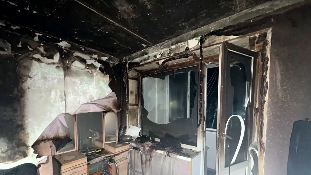 На ночном пожаре в Златоусте погиб мужчина