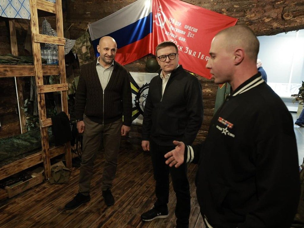 Полпред президента РФ Артем Жога осмотрел в Челябинске новый музей СВО