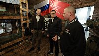 Полпред президента РФ Артем Жога осмотрел в Челябинске новый музей СВО
