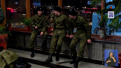 Челябинские призывники отправились служить в Президентский полк