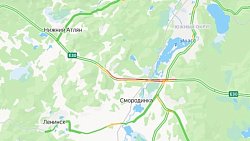 Движение встало на участке трассы М-5 в Челябинской области из-за непогоды