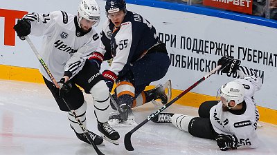 Хоккеисты «Магнитки» одержали волевую победу над «Челметом» в южноуральском дерби