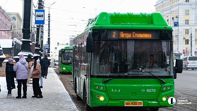 В Челябинске усилят работу общественного транспорта в часы пик утром 15 декабря