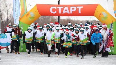 В Магнитогорске прошел зимний этап Всероссийского марафона «Земля спорта»